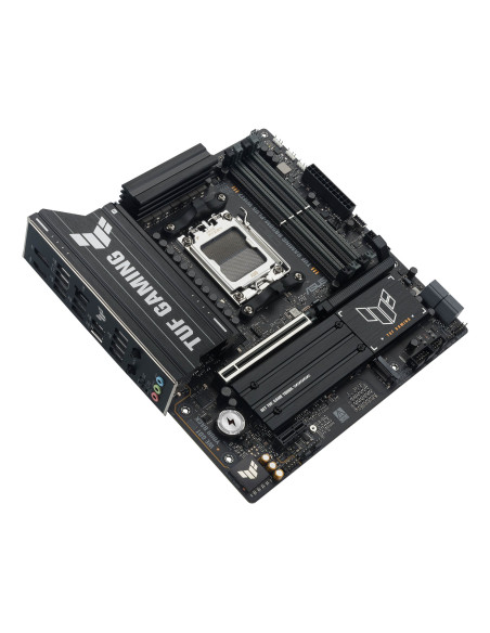 ASUS TUF GAMING B850M-PLUS WIFI7 AM5 4xDDR5 mATX Pciex5 DP HDMI USB MB "TUF GAMING B850M-PLUS WIFI7"