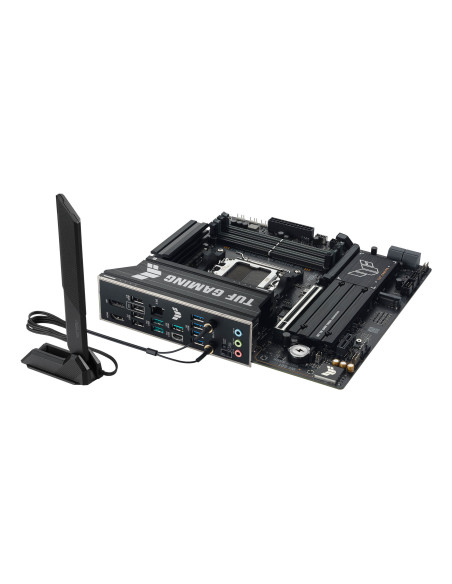 ASUS TUF GAMING B850M-PLUS WIFI7 AM5 4xDDR5 mATX Pciex5 DP HDMI USB MB "TUF GAMING B850M-PLUS WIFI7"