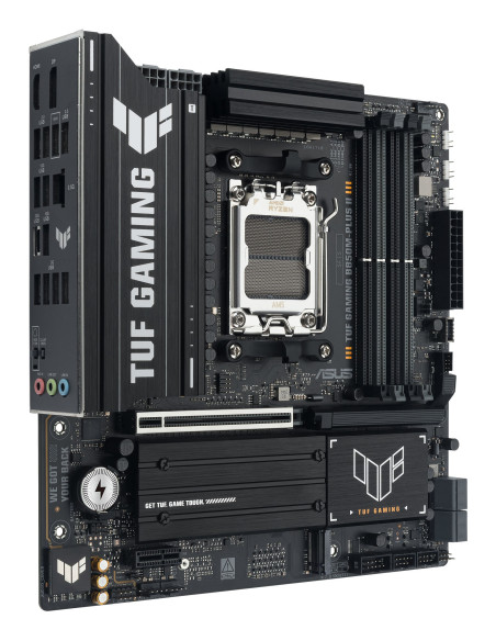 ASUS TUF GAMING B850M-PLUS II AM5 4xDDR5 mATX Pciex5 DP HDMI USB MB "TUF GAMING B850M-PLUS II"