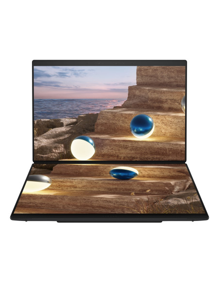 14 Zenbook DUO UX8407AA, 3K OLED 144Hz Touch, Procesor Intel® CoreTM Ultra X9 388H (18M Cache, up to 5.10 GHz), 32GB LPDDR5X, 1T