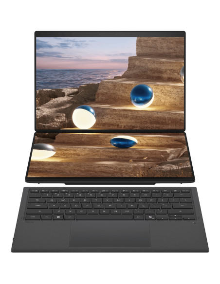 14 Zenbook DUO UX8407AA, 3K OLED 144Hz Touch, Procesor Intel® CoreTM Ultra X9 388H (18M Cache, up to 5.10 GHz), 32GB LPDDR5X, 2T