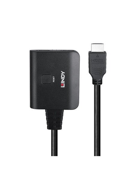 Cabluri video LINDY Cablu Lindy 2 porturi HDMI 4K60 negru