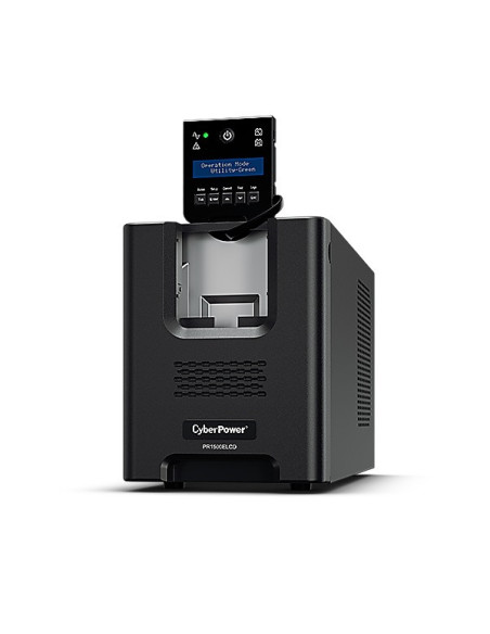 UPS CYBER POWER Line Int. cu Sinusoida Pura,tower, 1500VA/ 1350W,AVR,8xIEC,LCD,1xRBP0023,Backup 4-12 min,incarcare 8h,USB,RS232,