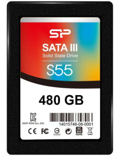 SSD SP SLIM S55 480GB 2.5" SATA 6Gb/s "SP480GBSS3S55S25"