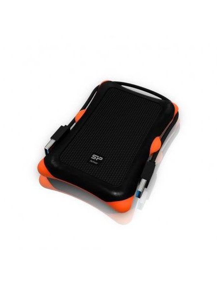 HDD extern portabil Silicon Power Armor A30 2TBAnti-shock USB 3.0 negru "SP020TBPHDA30S3K"