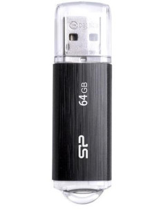 USB Flash Drive SP, Ultima U02, 2.0, 64GB, Negru...