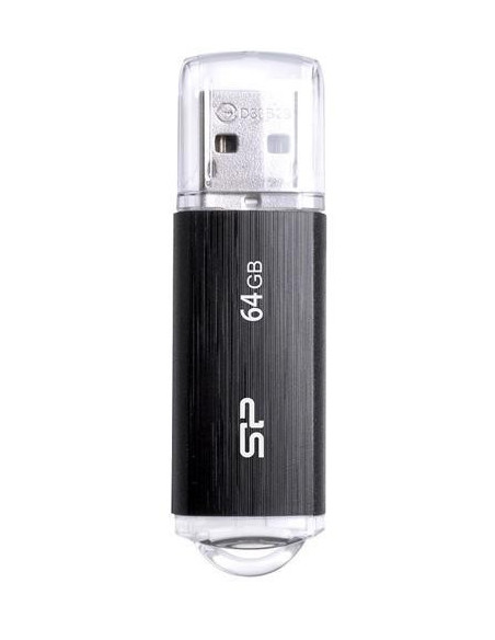 USB Flash Drive SP, Ultima U02, 2.0, 64GB, Negru "SP064GBUF2U02V1K"