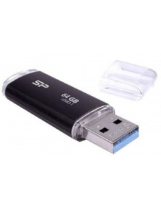 USB Flash Drive SP, Blaze B02, 3.2, 64GB, Negru...