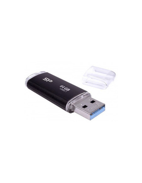 USB Flash Drive SP, Blaze B02, 3.2, 64GB, Negru "SP064GBUF3B02V1K"