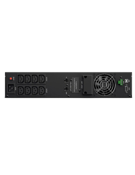 UPS CYBER POWER Online dubla conversie cu Sinusoida Pura, rack 2U, 2000VA/1800W Rack/Tower 2U 8x IEC C13, "OLS2000ERT2U"