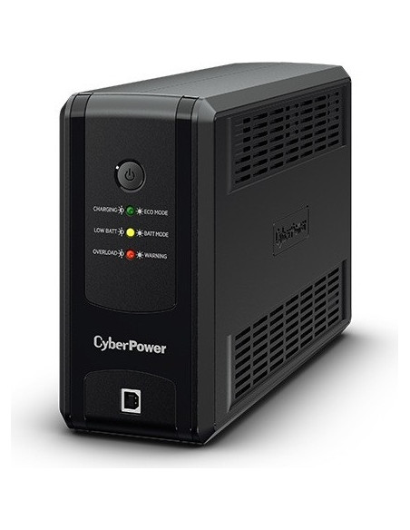 UPS CYBER POWER Line Int. cu manag,LED,850VA/ 425W,AVR,3xSchuko,indicatie LED,1x12V/5.5Ah,Backup 16-28 min,incarcare 8h,conector