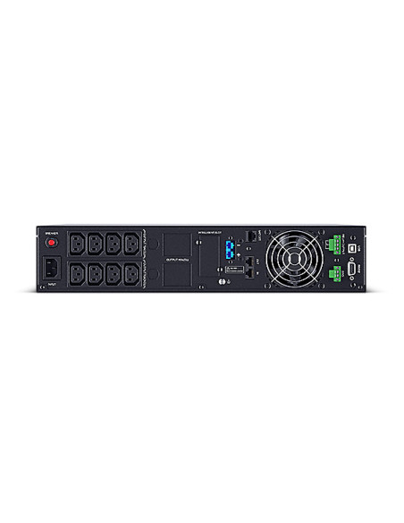 UPS CYBER POWER Online dubla conversie cu Sinusoida Pura, rack 2U, 1000VA/900W Rack/Tower 2U, 8x IEC C13 1x IEC C19, "OLS1000ERT