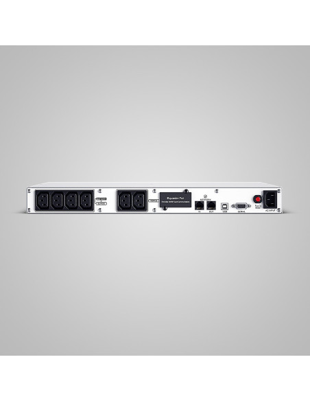 UPS CYBER POWER Line Int. cu manag,LCD,rack,1500VA/ 900W,AVR,6xIEC,display LCD,4xbaterie 6V/9Ah,Backup 4-14min,incarc.8h,USB,RS2