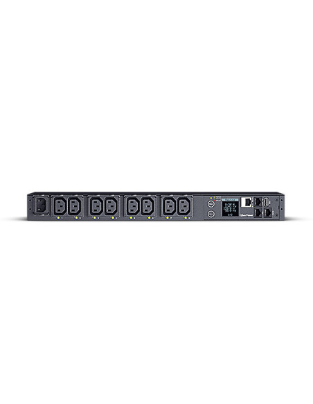 PDU CYBER POWER 1U pt. rack 19 inch, 8 prize IEC, intrare IEC, max 12 A, sistem management, "PDU41004"