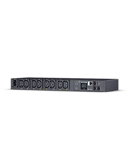 PDU CYBER POWER 1U pt. rack 19 inch, 8 prize IEC, intrare IEC, max 12 A, sistem management, "PDU41004"