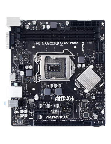 Placa de baza H61MHV3 Intel® H61 LGA 1155...