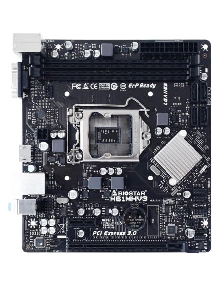Placa de baza H61MHV3 Intel® H61 LGA 1155 (Socket H2) micro ATX "H61MHV3"