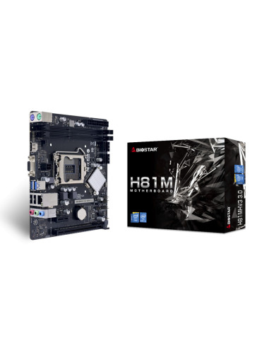 Placa de baza Biostar "H81MHV3 3.0", skt. LGA...