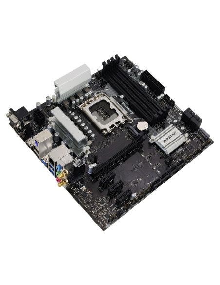 Placa de baza Biostar "B760MX2E PRO D4", skt. LGA 1700, chipset Intel B760, mATX, 4 x DDR4 max. 128 GB, USB 3.2 gen 2, 8 x SATA,