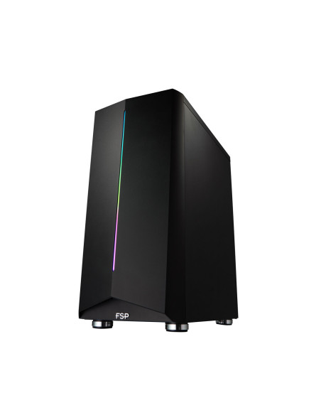 CARCASA FORTRON Middle Tower, ATX, "CMT151", fara sursa, plexiglas transparent, fan x 1, USB 2.0 x 2, USB 3.0 x 1, Jack 3.5 mm x