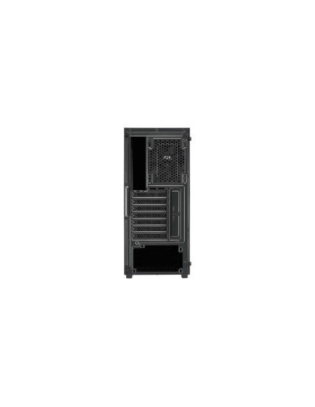 CARCASA FORTRON Middle Tower, ATX, "CMT195A", fara sursa, USB 3.0 x 2, USB 2.0 x 1, RGB light bar, 120mm x 4 fan, HD-audio, negr