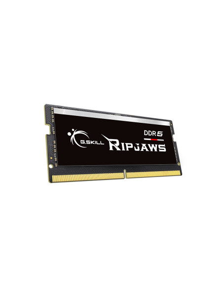 Memorie laptop G.Skill DDR5 - 64GB - 5600 - CL - 40 (2x 32 GB) dual kit, RAM (black, F5-5600S4040A32GX2-RS, Ripjaws, INTEL XMP)