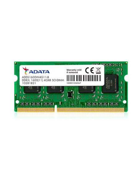 SODIMM Adata, 8GB DDR3, 1600 MHz, low voltage "ADDS1600W8G11-S"