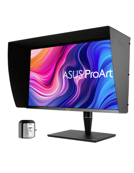 MONITOR Asus 27 inch, home office, IPS, 4K UHD (3840 x 2160), Wide, 1000 cd/mp, 5 ms, HDMI x 2 DisplayPort, "90LM04NC-B01370"
