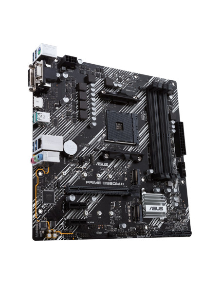 PLACA de BAZA Asus "PRIME B550M-K", skt AM4, mATX, AMD B550, 4 x DDR4, max. 128 GB, 4 x SATA, 3 x M.2, 7.1, "PRIME B550M-K"