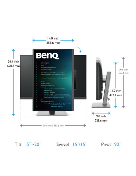 Monitor BenQ 24 RD240Q "RD240Q"