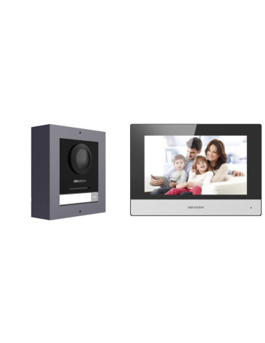 Video HIKVISION KIT VIDEOINTERFON IP WIFI 1FAMILIE
