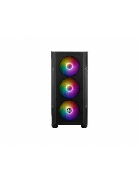 MSI MAG FORGE M100R Case mATX Mini-ITX ABS Plastic SPCC Steel Tempered Glass with A-RGB fans "MAG FORGE M100R"