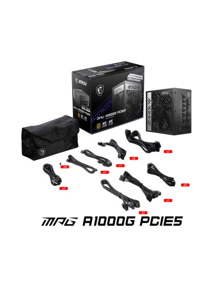 SURSA MSI MPG A1000G PCIE5 80+ GOLD "MPG A1000G PCIE5"