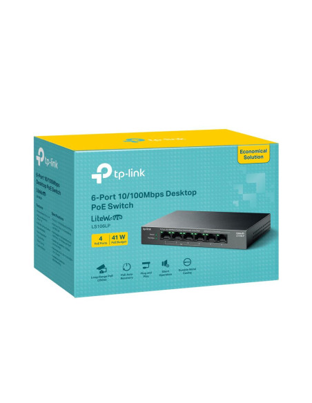 Switch-uri TP-LINK 6-PORT GIGABIT SWITCH LS106LP