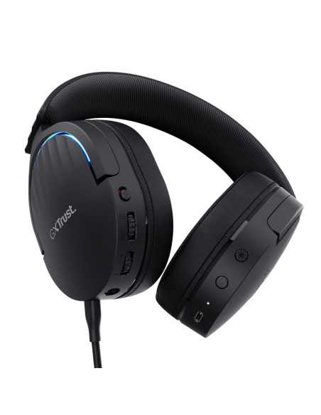 Casti audio TRUST Casti Trust GXT 491P Fayzo cu fir, negru