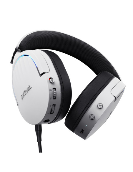 Casti audio TRUST Casti Trust WS GXT 491W Fayzo, alb
