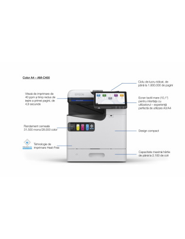 Multifunctionale InkJet EPSON AM-C400 A4 COLOR...