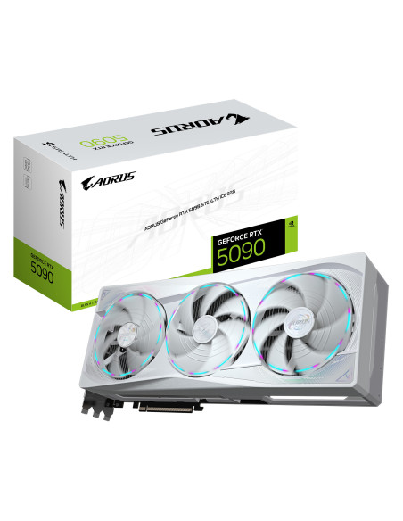 GB GeForce RTX5090 AORUS STEALTH ICE 32G "GV-N5090AORUSST ICE-32GD"