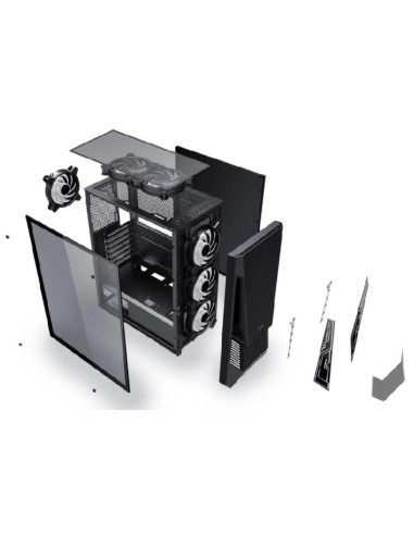 Carcase SERIOUX CARCASA GAMING SERIOUX ROGUE