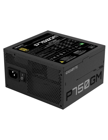 SURSA SURSA GIGABYTE , 750 W, modulara, ATX 12V 2.31, fan 120 mm x 1, 80 Plus Gold, "GP-P750GM"