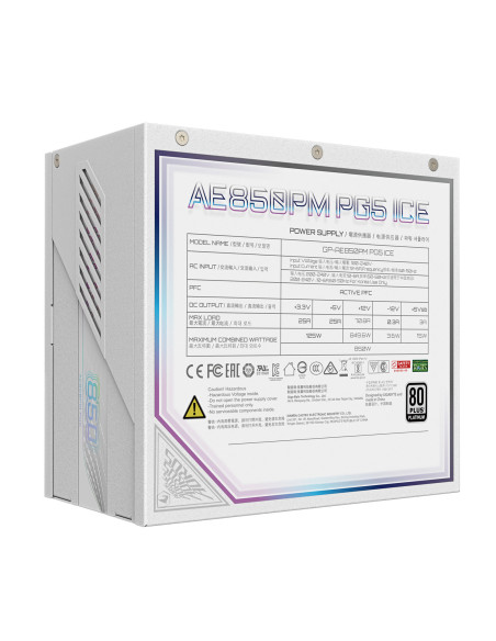 Sursa GIGABYTE GP-AE850PM PG5 ICE "GP-AE850PM PG5 ICE"