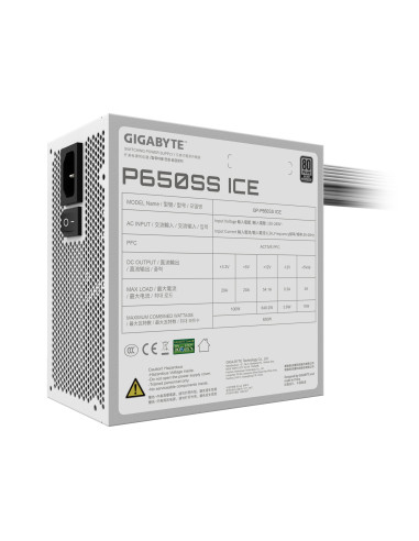 Sursa GIGABYTE GP-P650SS ICE "GP-P650SS ICE"