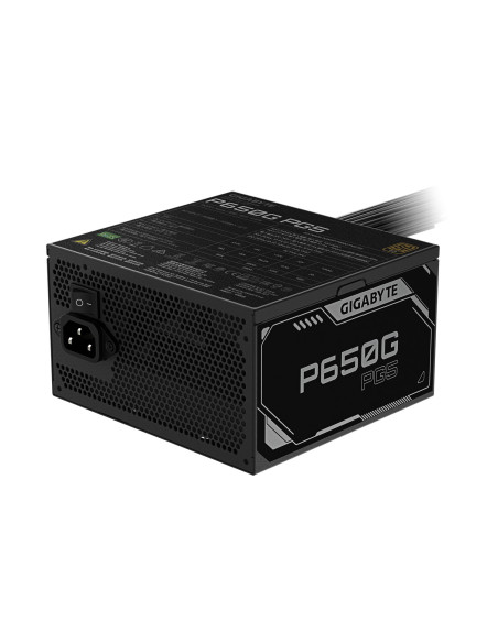 Sursa GIGABYTE GP-P650G PG5, 650W, 80 PLUS Gold, ATX 3.1, PCIe Gen 5.1, Negru "GP-P650G PG5"