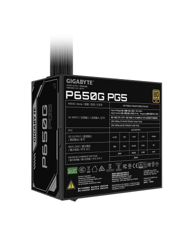 Sursa GIGABYTE GP-P650G PG5, 650W, 80 PLUS...