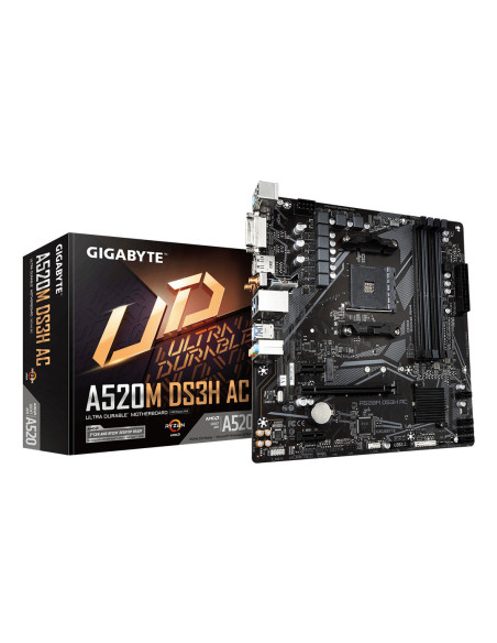 MB GIGABYTE A520M DS3H AC AM4 "A520M DS3H AC"