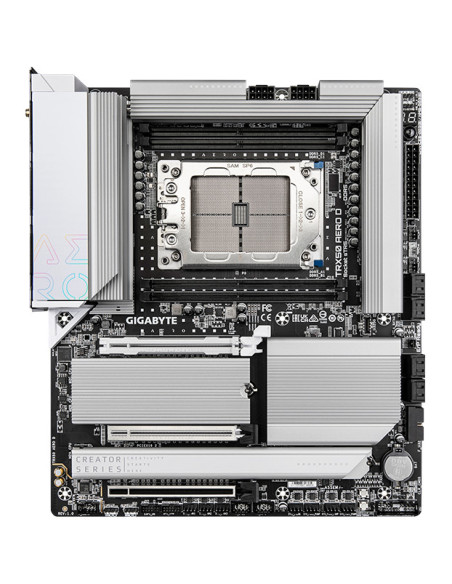 PLACI de BAZA Gigabyte TRX50 AERO D sTR5 4xDDR5, 3x PCIE x16, 4x M.2, 8x SATA 6gb/s, E-ATX "TRX50 AERO D"