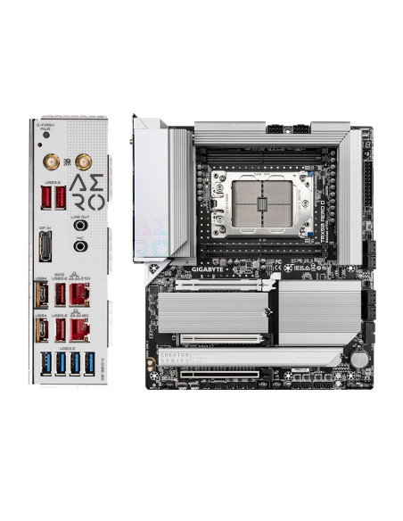 PLACI de BAZA Gigabyte TRX50 AERO D sTR5 4xDDR5, 3x PCIE x16, 4x M.2, 8x SATA 6gb/s, E-ATX "TRX50 AERO D"