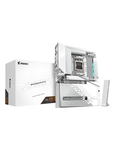Placa de baza GIGABYTE X870 AORUS STEALTH ICE,...