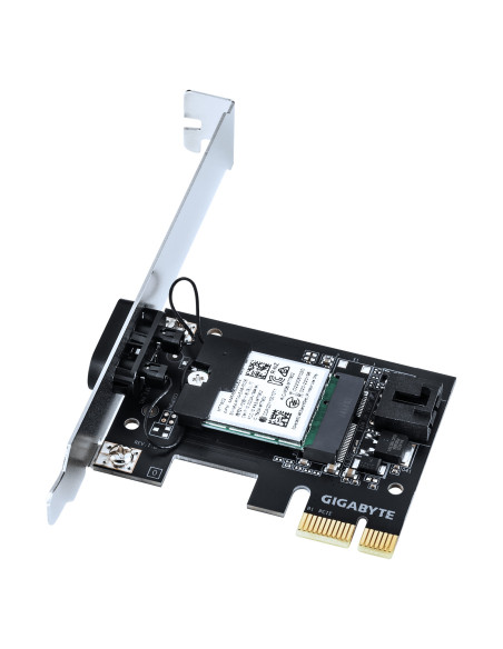 Adaptor wireless GIGABYTE Placa de retea Wireless GC-WIFI6E, Wi-Fi 6E, Bluetooth 5.2, PCIe "GC-WIFI6E"
