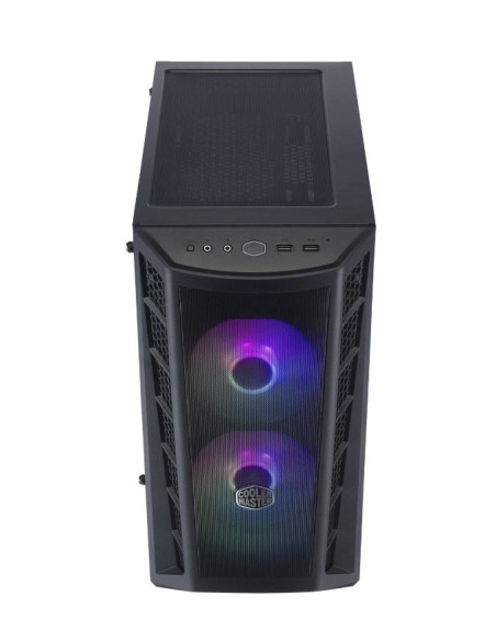 CARCASE Cooler Master MasterBox MB311L ARGB with Hub, MATX,Mesh front bezel,U3x2,TG side panel,ARGB fanx2,w/ ARGB controller, "M